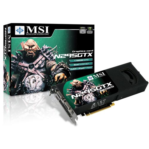 MSI NVIDIA GeForce GTX295